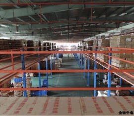 上海奉贤大型电商米兰（中国）体育·官方网站阁楼平台搭建案例